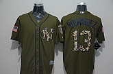 New York Yankees #13 Alex Rodriguez Green Salute to Service Stitched Baseball Jersey,baseball caps,new era cap wholesale,wholesale hats
